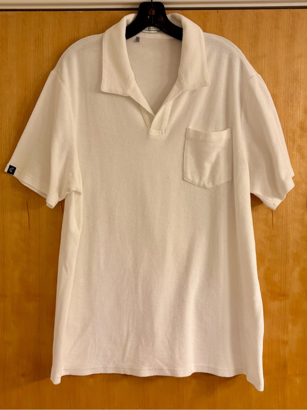 Criquet Men’s Terrycloth Polo, Great Condition, Never Worn, No Tags